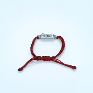 Mahakal Design In Silver Rakhi