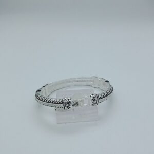 Silver Oxidise Fancy Kada