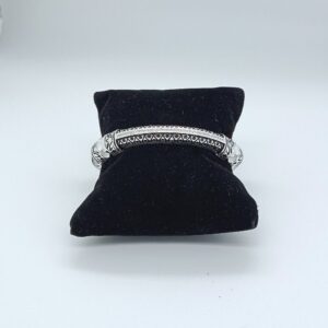 Silver Oxidise Fancy Kada