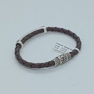 Silver fancy bracelet