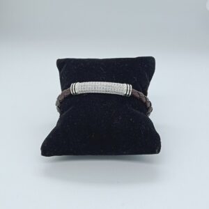 Silver fancy bracelet