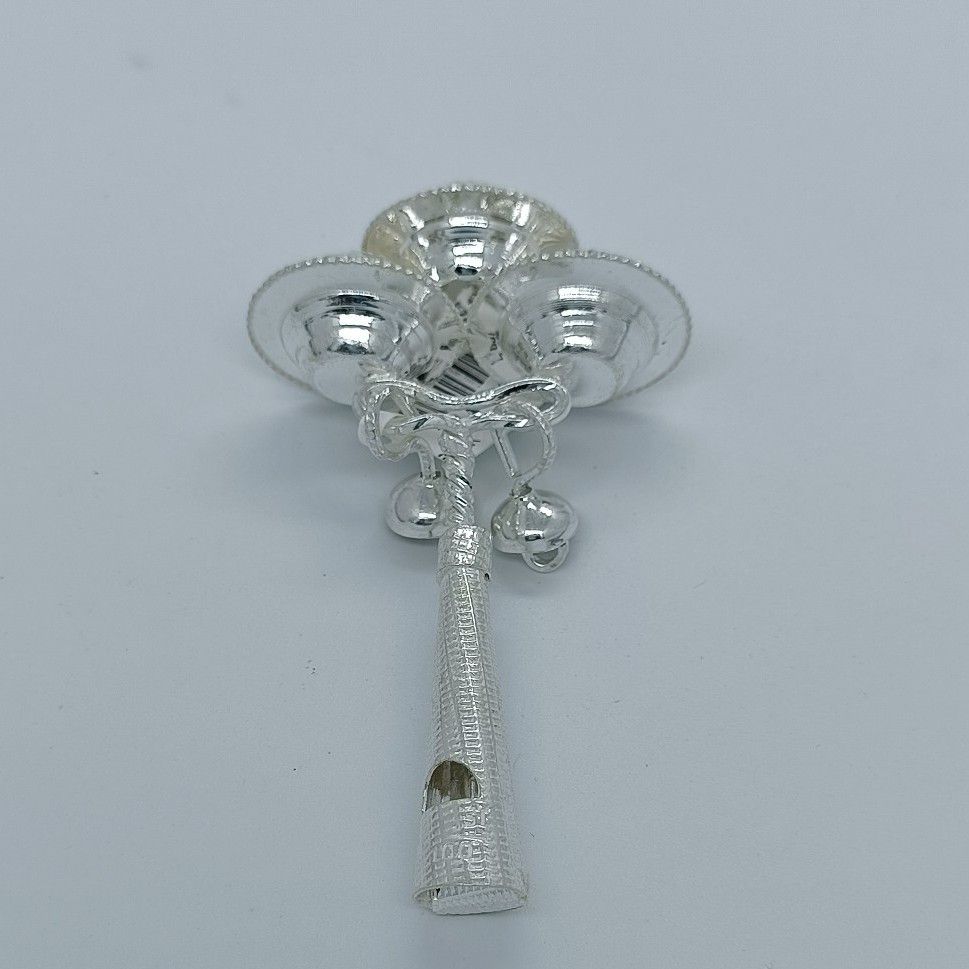 Children Anklets Bells In Silver 800 - Image 2