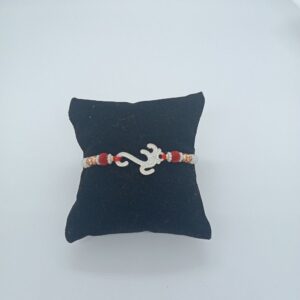 Silver Fancy Om Rakhi