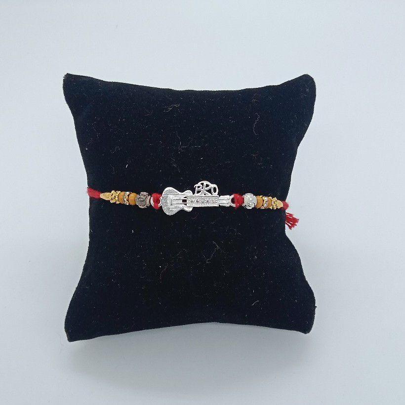 Silver Bro Letter Rakhi