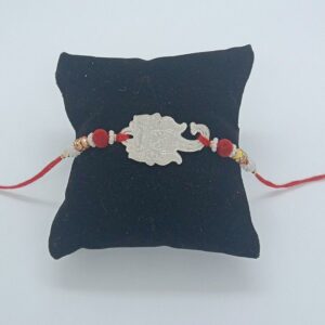925 Silver ganapati rakhi