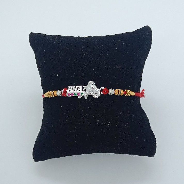 925 silver trendy rakhi