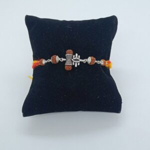 800 Silver mahakal rakhi