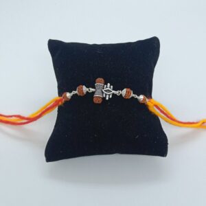 800 Silver mahakal rakhi