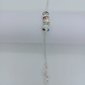 Silver Fancy Rakhi