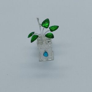 silver artifical pooja pot