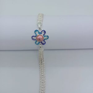 silver fancy rakhi