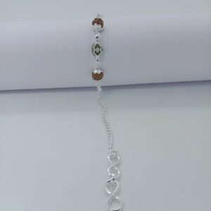 Silver fancy bracelet