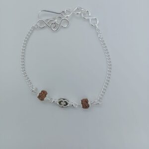 Silver fancy bracelet