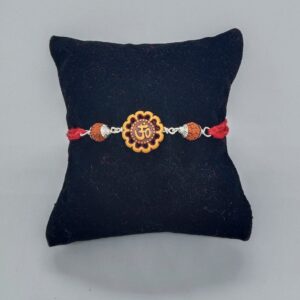 Silver rudrax rakhi