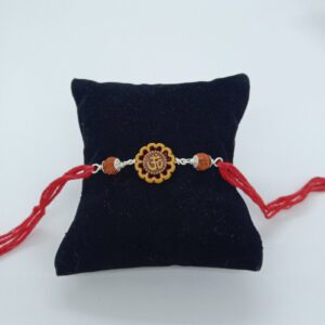 Silver rudrax rakhi