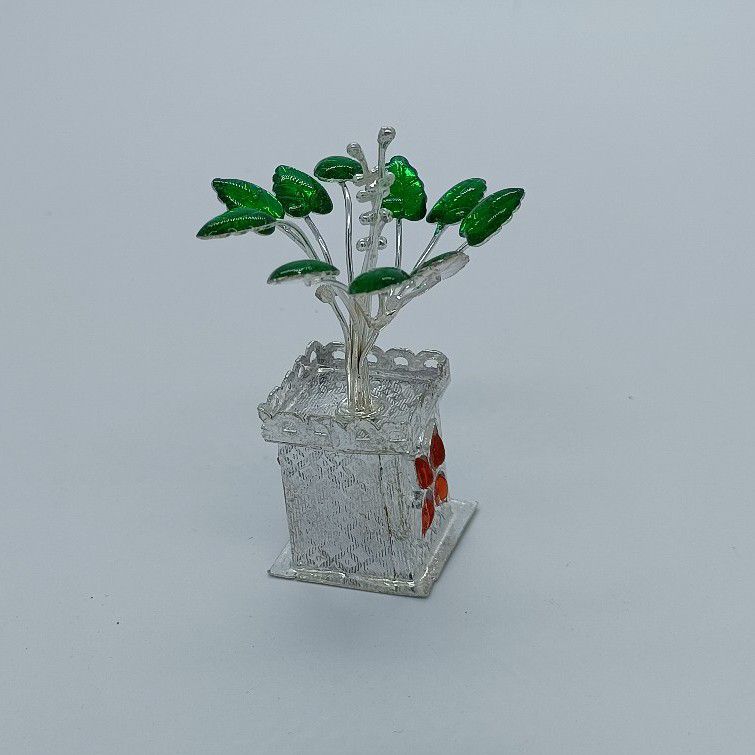 800 silver tiny pooja pot
