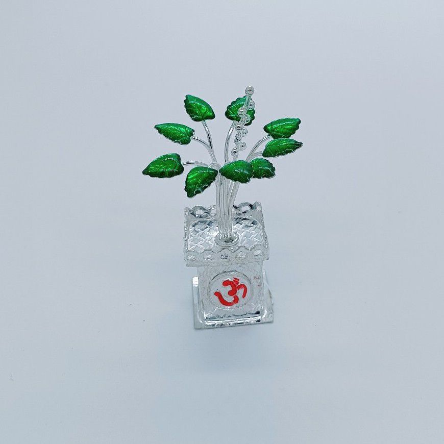 800 silver trendy tulsi pot