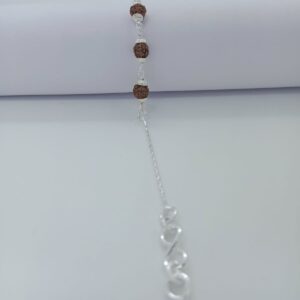 Silver Rudrax Rakhi