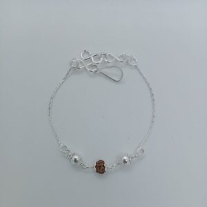 800 silver fancy bracelet