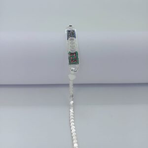 Silver Rakhi Audi Logo