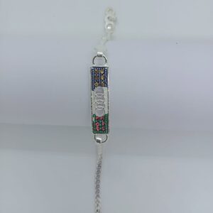 Silver Rakhi Audi Logo