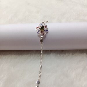 800 silver attractive rakhi