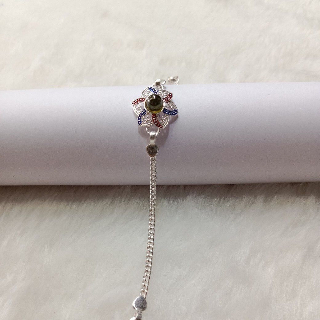 800 silver attractive rakhi - Image 3