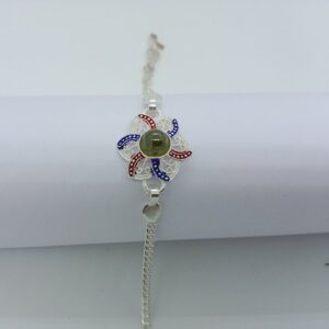 800 silver attractive rakhi