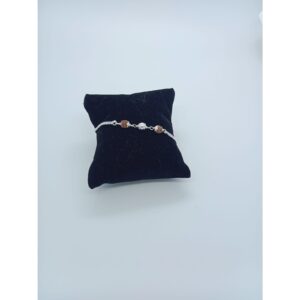 800 Silver 2*1 rudrax rakhi