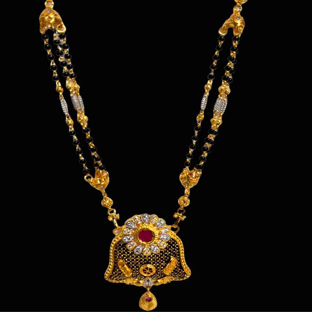 1Gm Plated gold regular mangalsutra