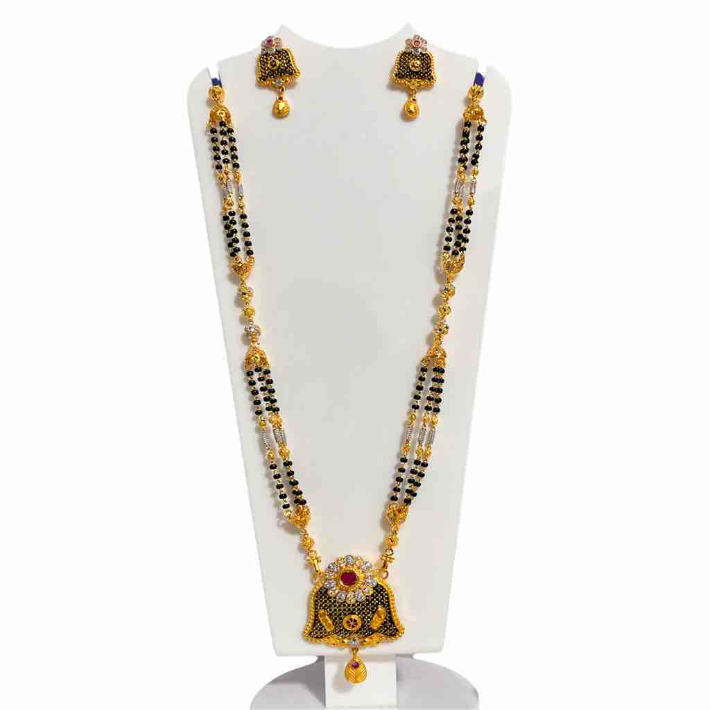 1Gm Plated gold regular mangalsutra