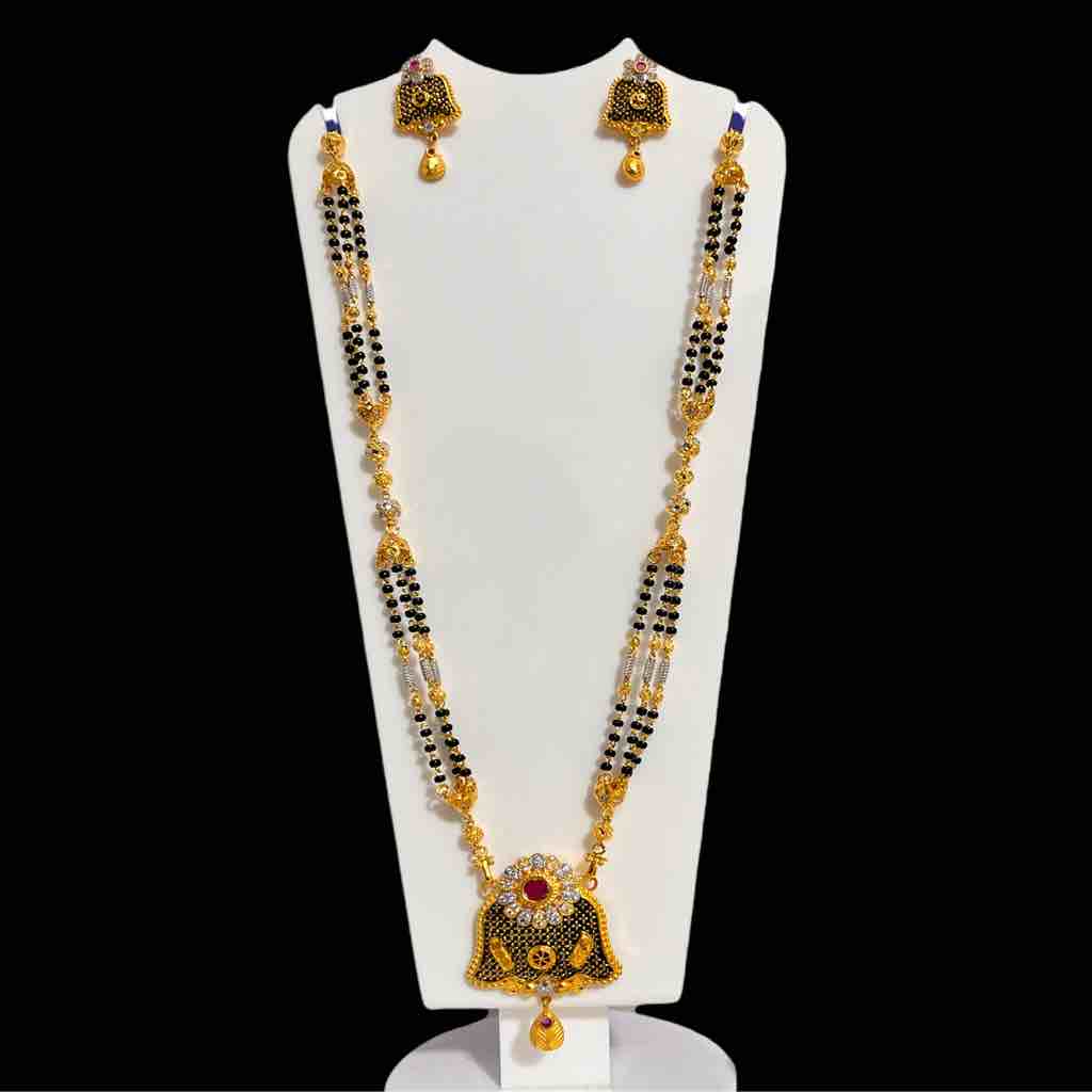1Gm Plated gold regular mangalsutra