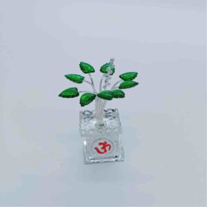 800 silver artifical  tulsi pot