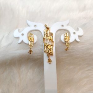 Gold Pendant Set Music Type
