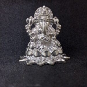Silver Casting Solid Ganpati Murti