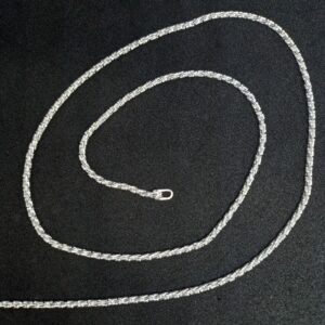 Silver Fancy Chain Box Fancy Design