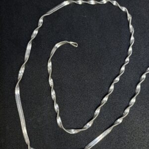 Silver Double Disco Chain