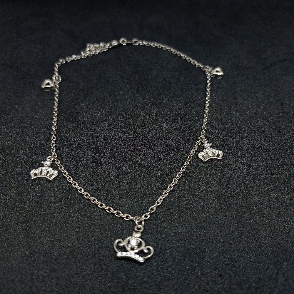 92.5 Anklets 3 Crown Piece