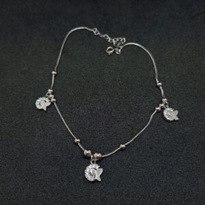 92.5 Anklets moon Butterfly
