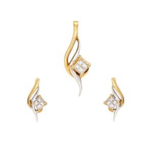 Gold Pendant Set For Women Latest Design