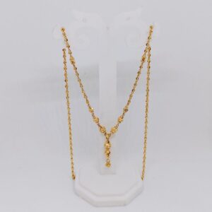 Vertical dokiya gold 91.6 hallmark