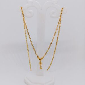Gold dokiya necklace