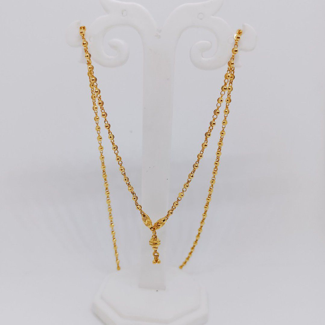 Gold dokiya necklace