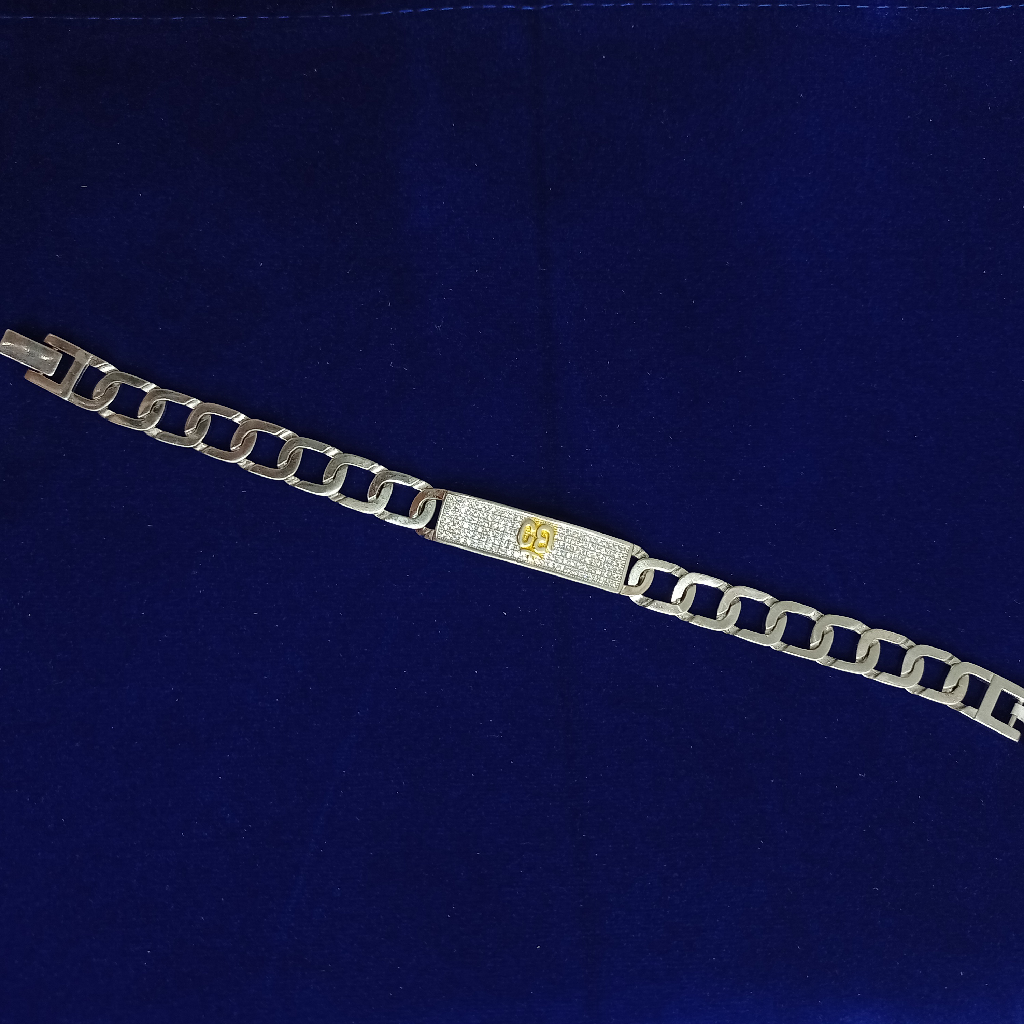 92.5 Silver Men's Bracelet