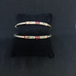 92.5 Silver Bangles Mina Kadali B27