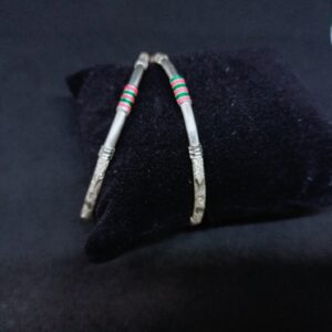 92.5 silver bangles carved design