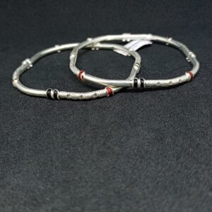 92.5 silver Bangles  pantagon shape bangle