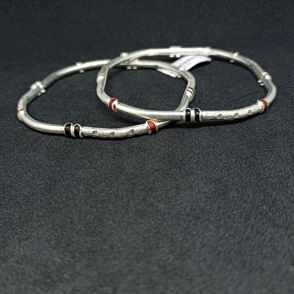 92.5 silver Bangles  pantagon shape bangle