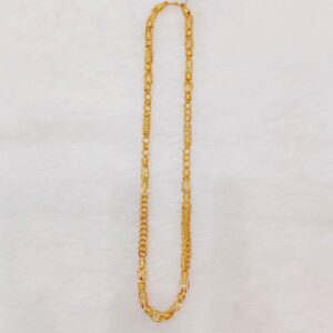 Gold Hollow Chain For Men