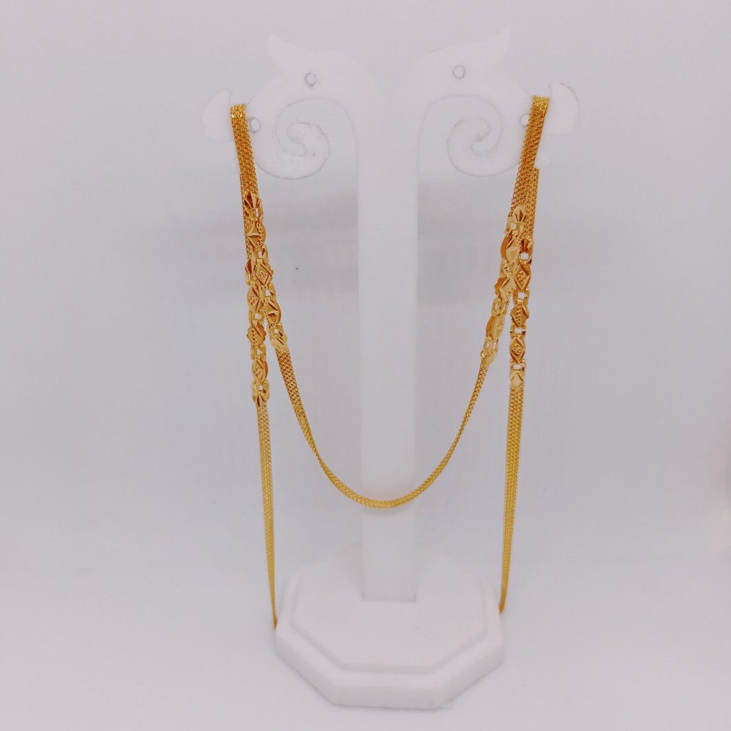 Gold Enamel Highway Chain